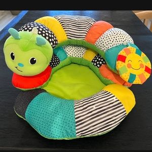 Infantino Prop-A-Pillar Tummy Time & Seated Support - Pillow Support for Newborn